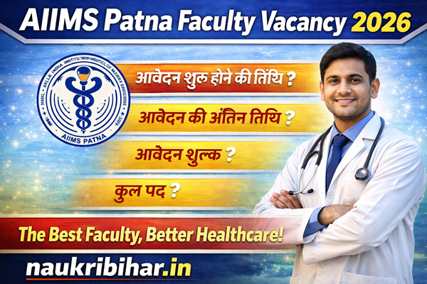 AIIMS Patna faculty vacancy 2026