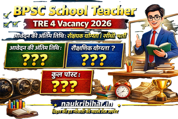 BPSC School Teacher TRE 4.0 Vacancy 2026
