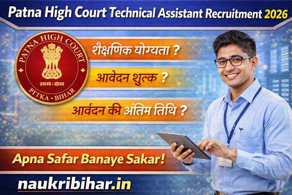 Patna High Court Technical Assistant Recruitment 2026