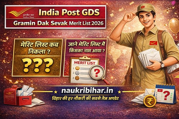 India post GDS gramin Dak Sevak Merit List 2026