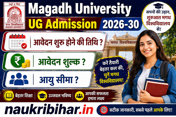 Magadh University UG Admission 2026-30