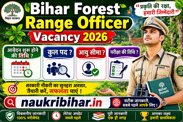 Bihar Forest Range Officer Vacancy 2026