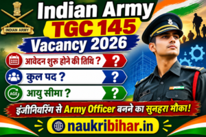 Indian Army TGC 145 Vacancy 2026